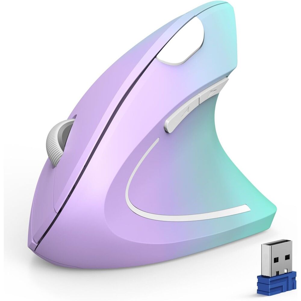 TECKNET Ergonomic Wireless Bluetooth Vertical Mouse 4800 DPI Quiet Clicks